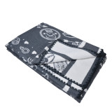 Kocyk bawełniany dis.8 ciemnoszary TM Jarosław